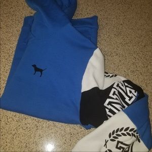 Pink Victoria’s Secret hoodie